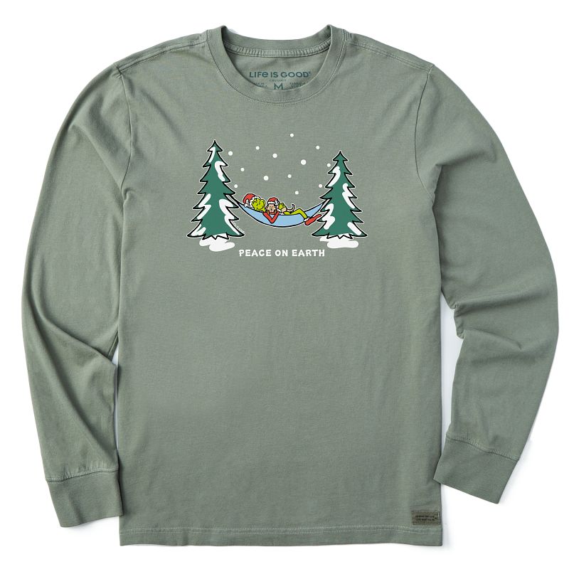 Life is good deals holiday peace long sleeve