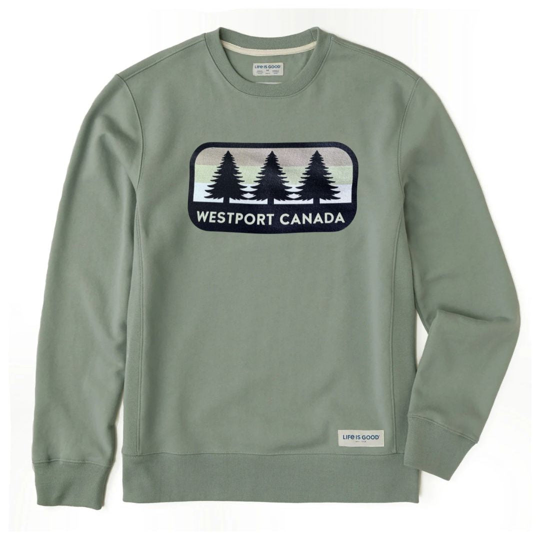 Men's Simply True Crewneck Pines Westport