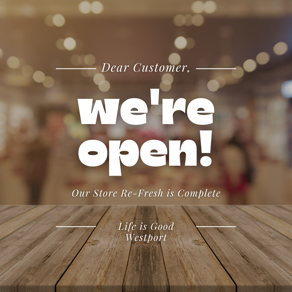 We will be open daily starting March 8th!