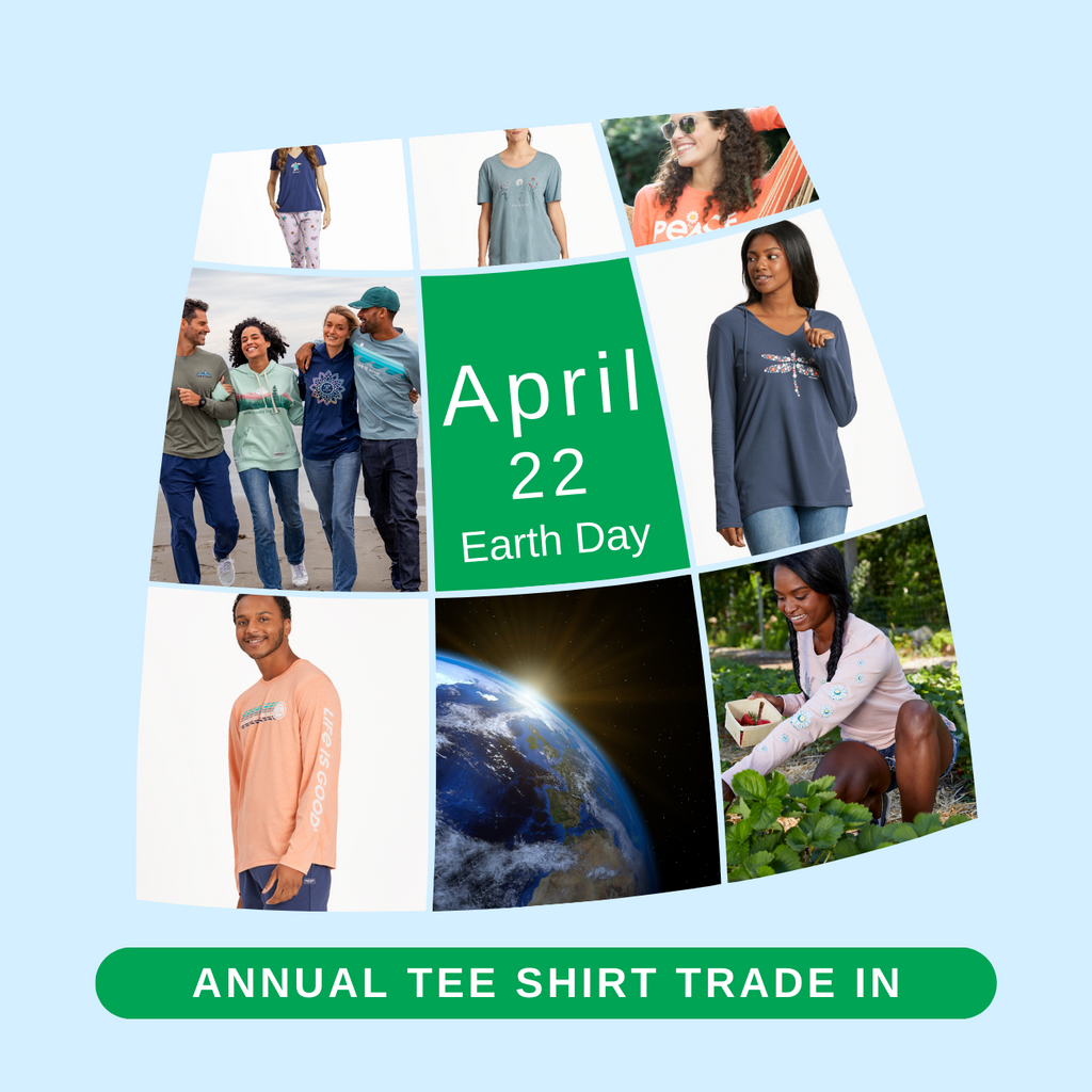 ANNUAL TEE SHIRT TRADE IN-EARTH DAY EVENT APRIL 22ND