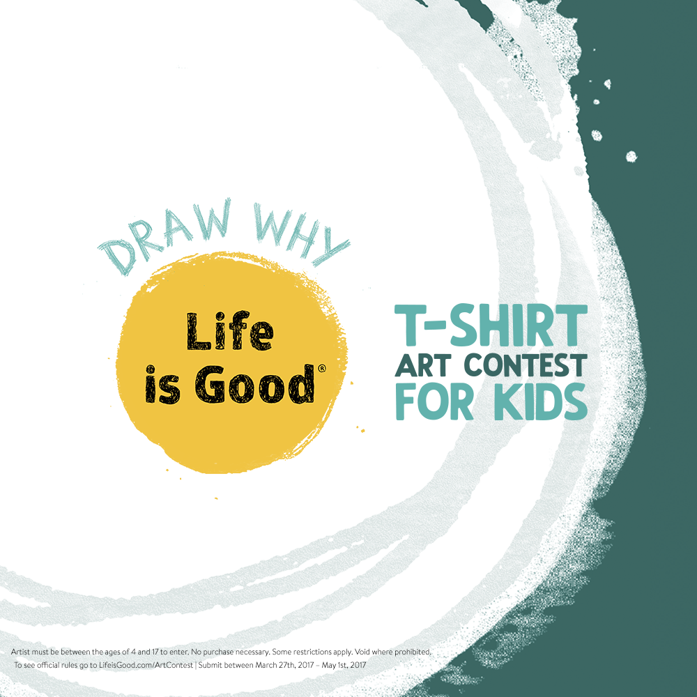 T-shirt Art Contest for Kids 4-17 years