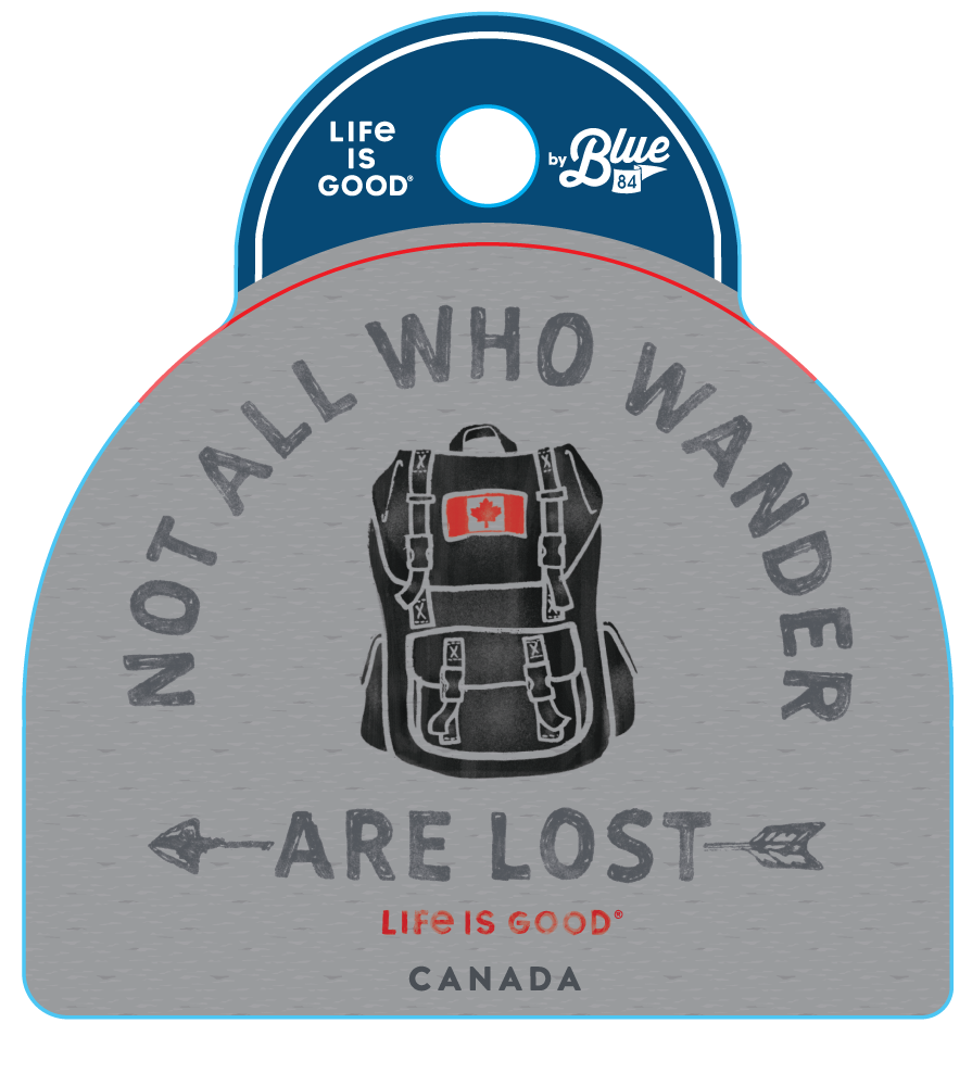 3.5" Sticker-Wander Canada