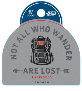 3.5" Sticker-Wander Canada