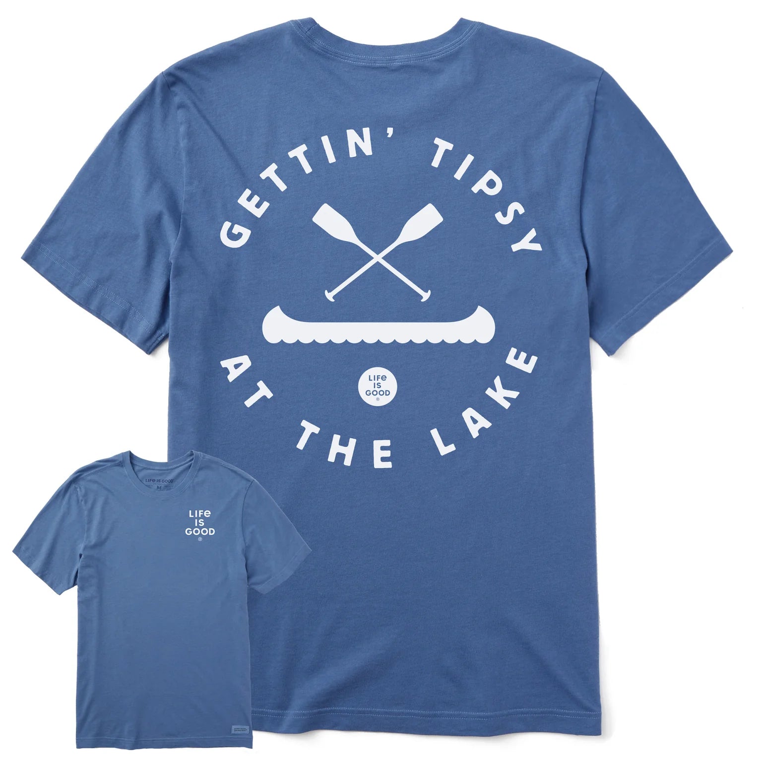 Men's Crusher-LITE Tee - Getting Tipsy at the Lake
