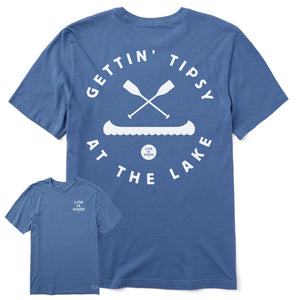 Men's Crusher-LITE Tee - Getting Tipsy at the Lake