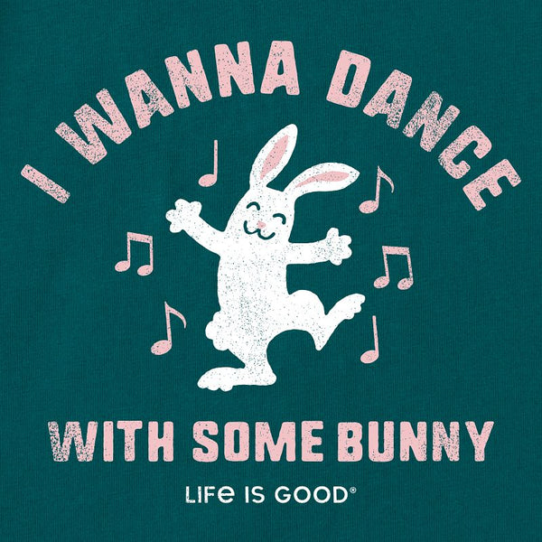 Kids Crusher Tee I Wanna Dance with some Bunny