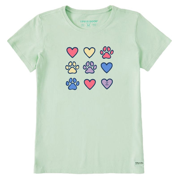 Women's Crusher-LITE Tee-Hearts and Paws
