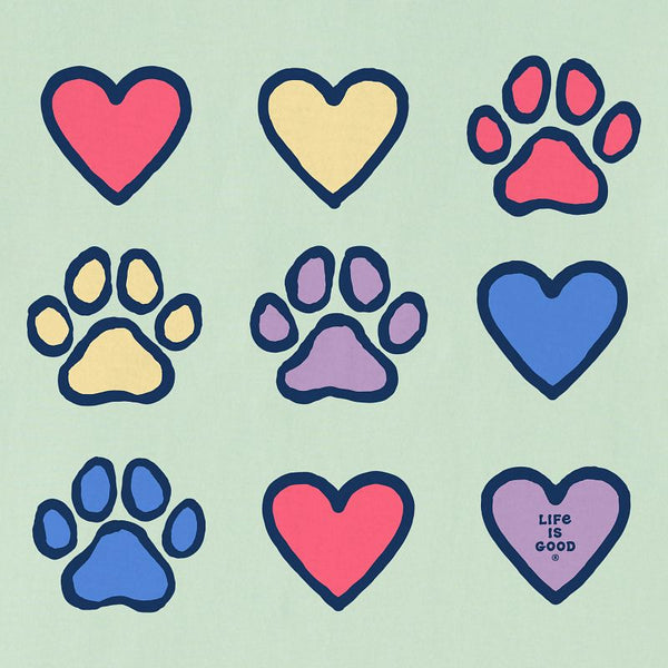 Women's Crusher-LITE Tee-Hearts and Paws