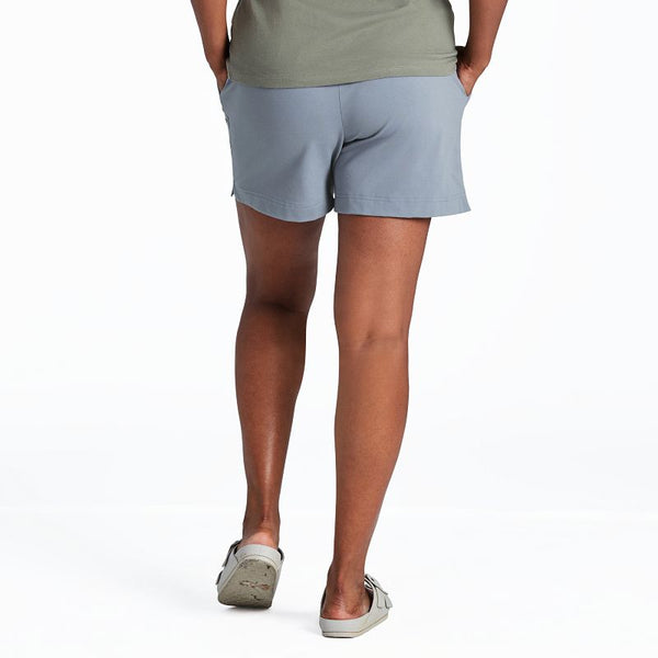 Women's Crusher Flex Shorts-Stone Blue