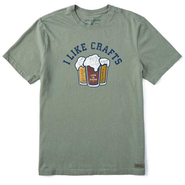 Men's Crusher Tee-I Like Crafts (Beer)