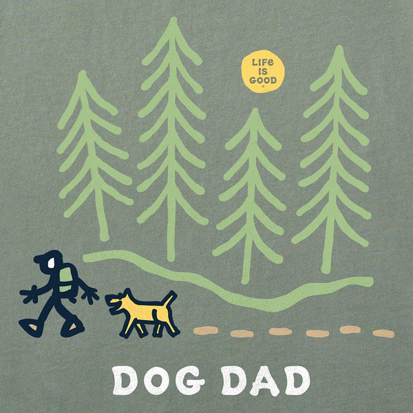Men's Crusher Tee-Hike Dog Dad