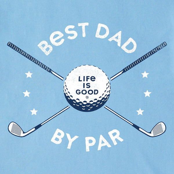 Men's Crusher Tee-Best Dad by Par Golf Clubs