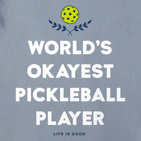 Men's Crusher Tee-World's Okayest Pickleball Player