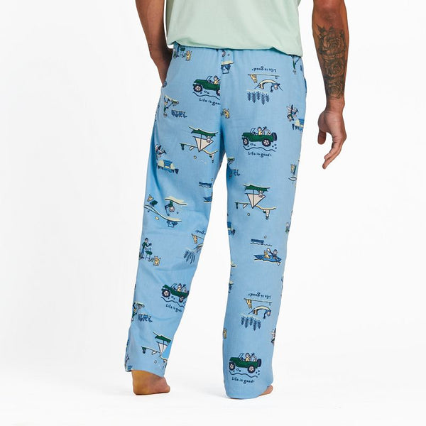Men's Sleep Pants-Summer Pattern