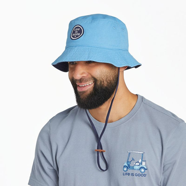 Bucket Hat-LIG Coin Ocean Blue