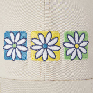 Chill Cap - Three Boxed Daisies