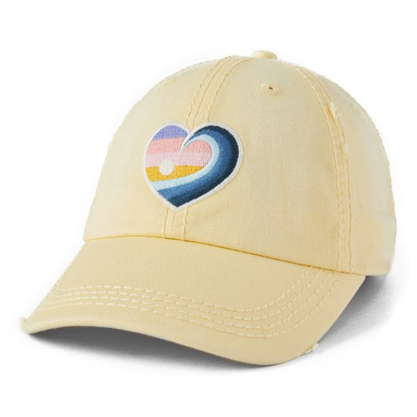 Sunwashed Chill Cap-Sunrise Surf Heart