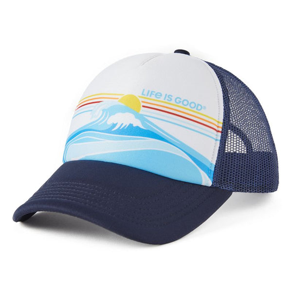 Trucker Hat-Linear Wave