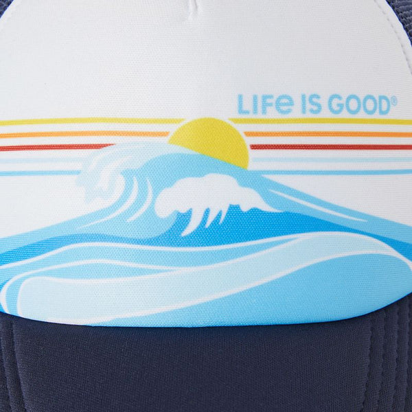 Trucker Hat-Linear Wave