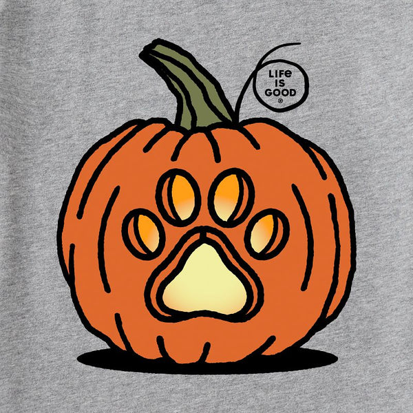 Women's  Crusher Vee - Paw Pumpkin