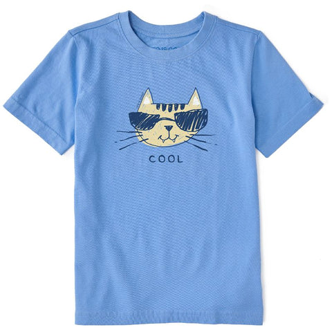 Kids Crusher Tee-Cool Cat