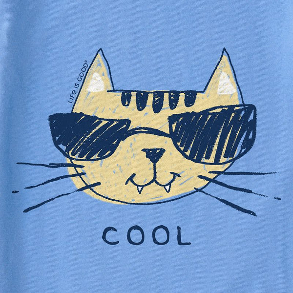 Kids Crusher Tee-Cool Cat