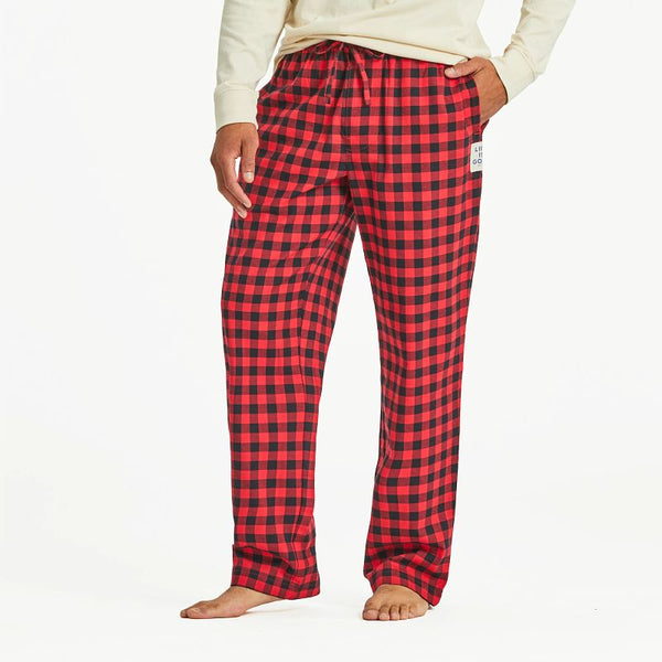 Men's Classic Sleep Pants - Buffalo Check Pattern