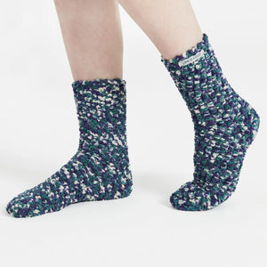 Adult Unisex PomPoms Sock - Spruce Green