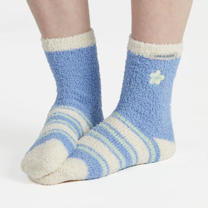 Adult Unisex Snuggle Sock - Cornflower Blue