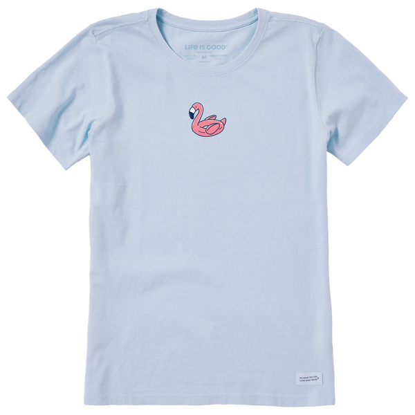 Women's Crusher Tee - Flamingo Floaty