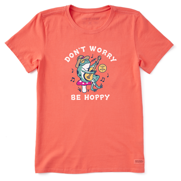 Women's Crusher Tee - Don't Worry Frog