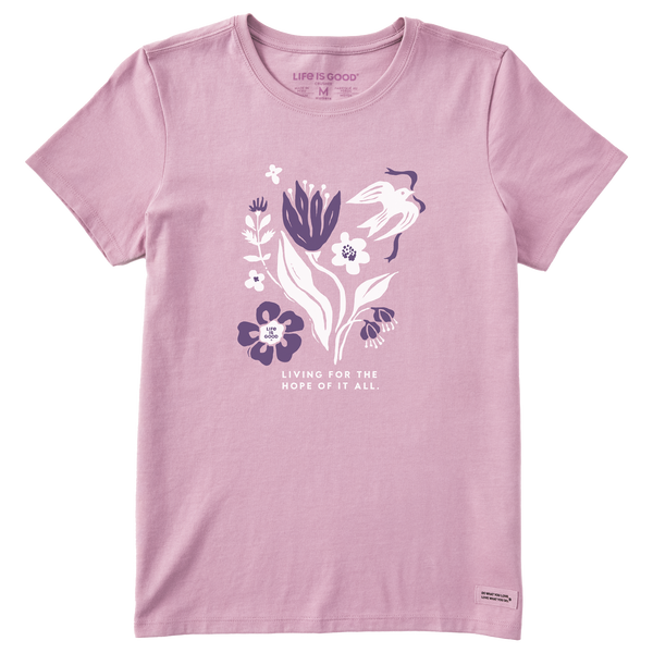 Women's Crusher Tee - Flower For The Hope