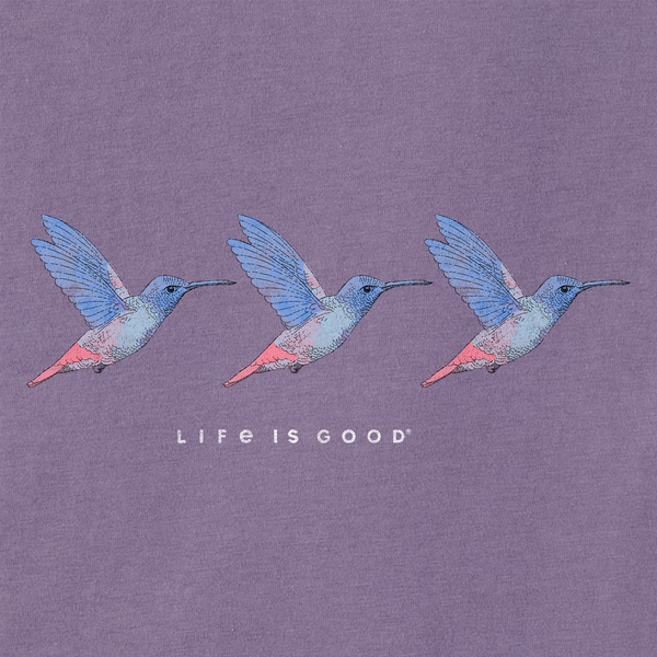 Women's Crusher Tee - Three Hummingbirds