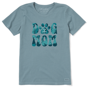 Women's Crusher Tee - Tie Dye Dog Mom
