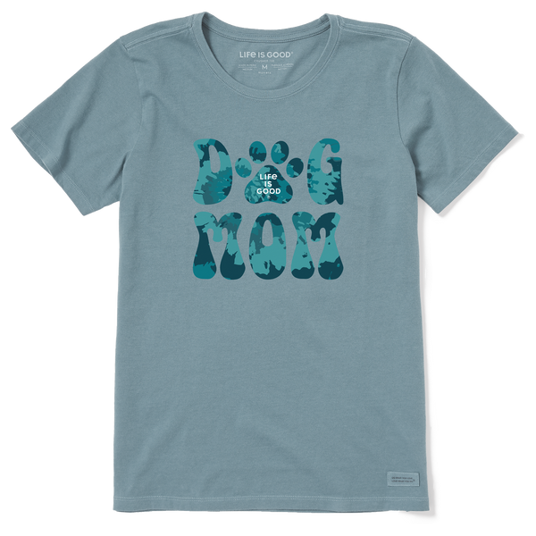Women's Crusher Tee - Tie Dye Dog Mom