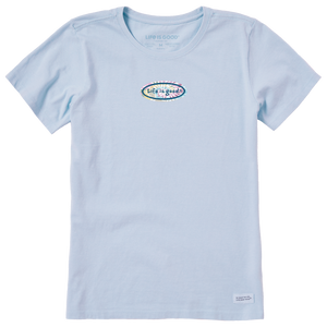 Women's Crusher-LITE Tee - Tie Dye Oval