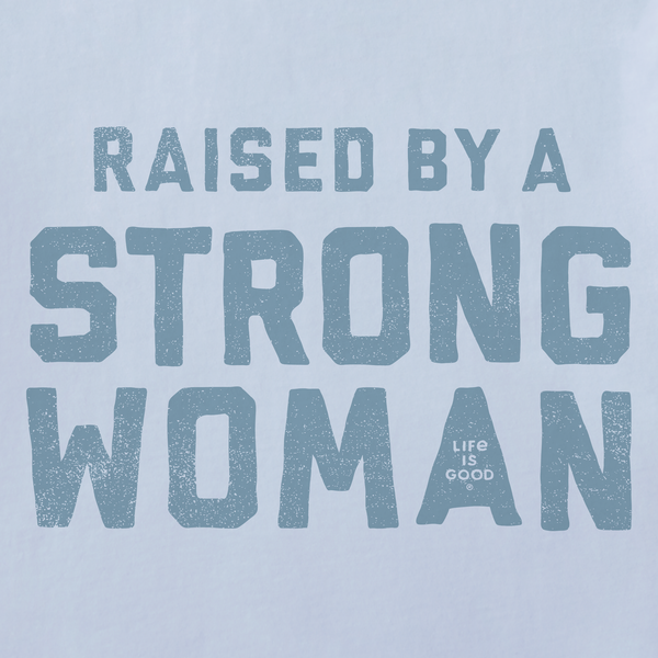 Women's Crusher-LITE Vee -  Raised By A Strong Woman