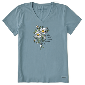Women's Crusher-LITE Vee -  Love Daisies