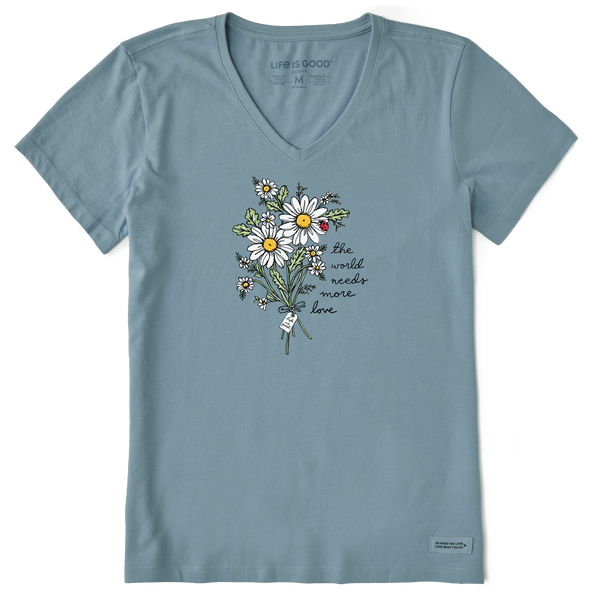 Women's Crusher-LITE Vee -  Love Daisies