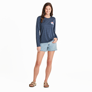 Women's Long Sleeve Sun Crusher Tee - LIG Sun & Water