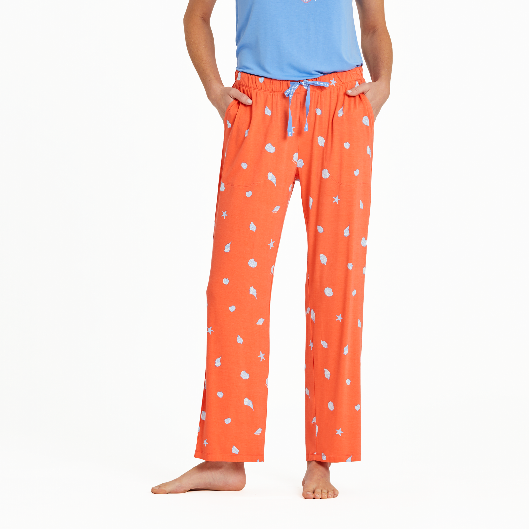 Women's Lightweight Sleep Pant - Seashells