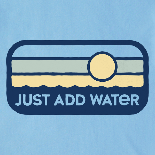 Men's Crusher Tee -70's Retro Dog Beach