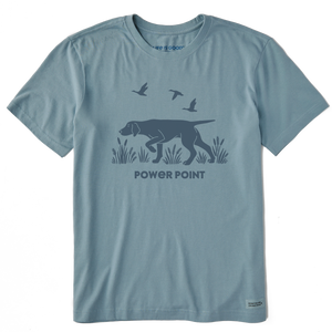 Men's Crusher Tee - Power Point Hunting Dog