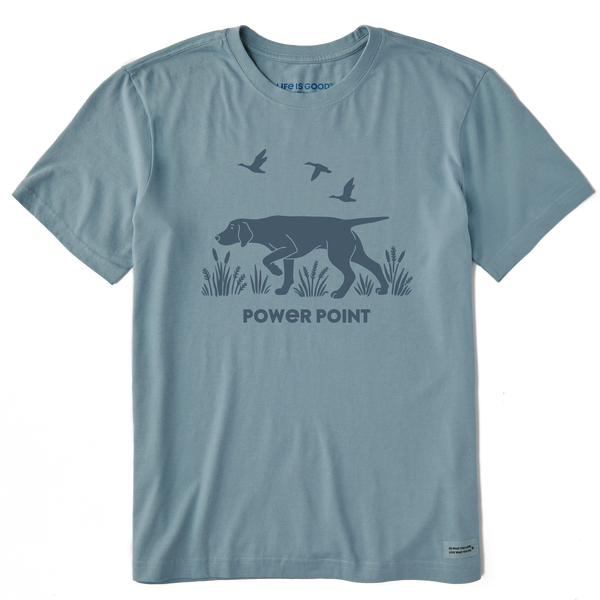 Men's Crusher Tee - Power Point Hunting Dog