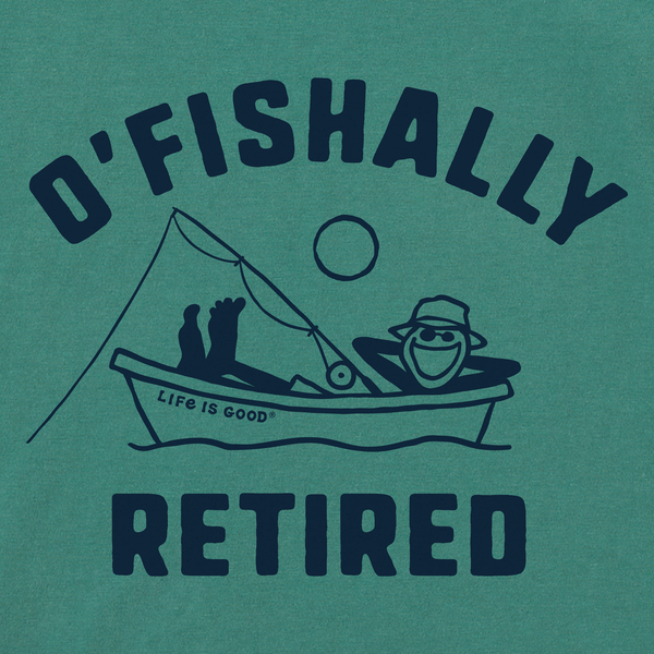 Men's Crusher Tee - O'Fishally Retired