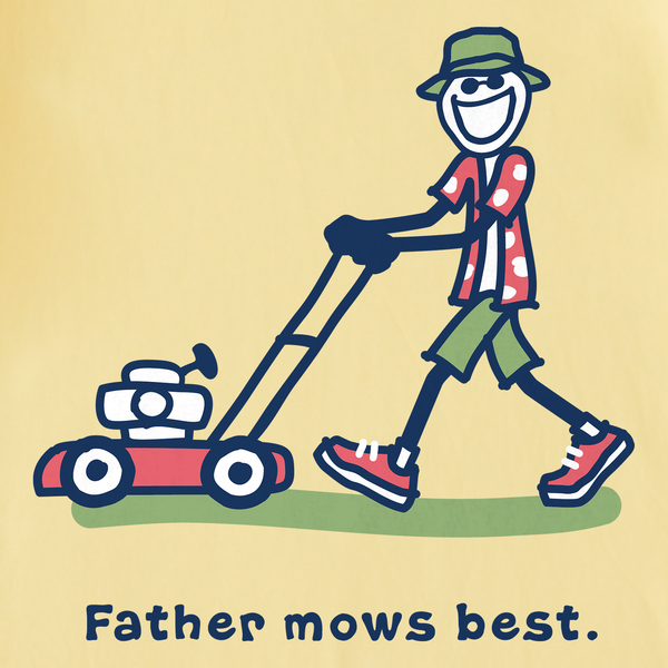 Men's Crusher Tee - Father Mows Best