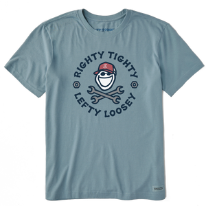 Men's Crusher Tee - Righty Tighty Lefty Loosey