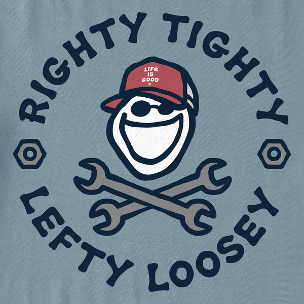 Men's Crusher Tee - Righty Tighty Lefty Loosey