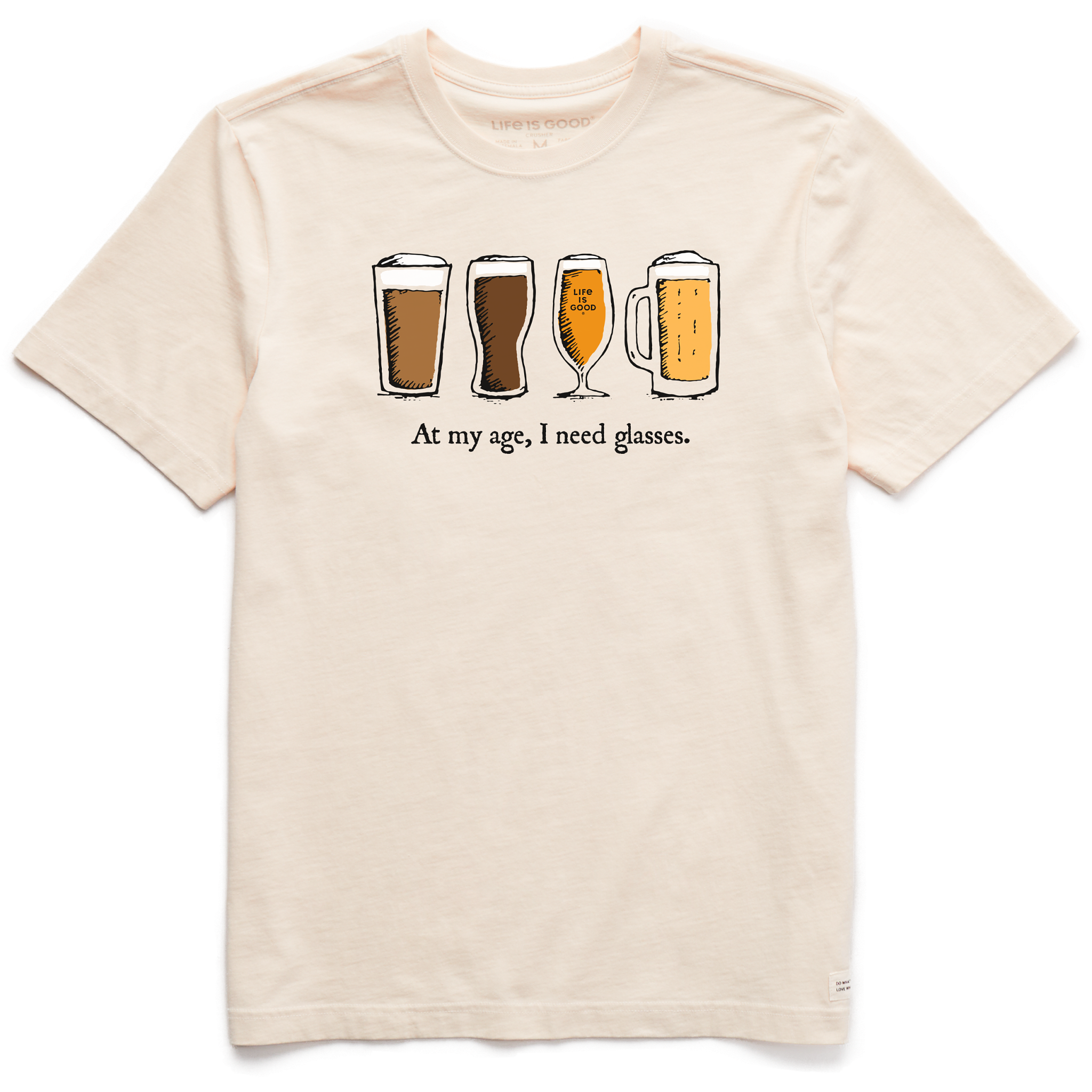 Men's Crusher Tee - Need Glasses Beer