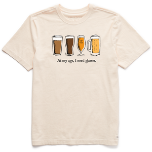 Men's Crusher Tee - Need Glasses Beer
